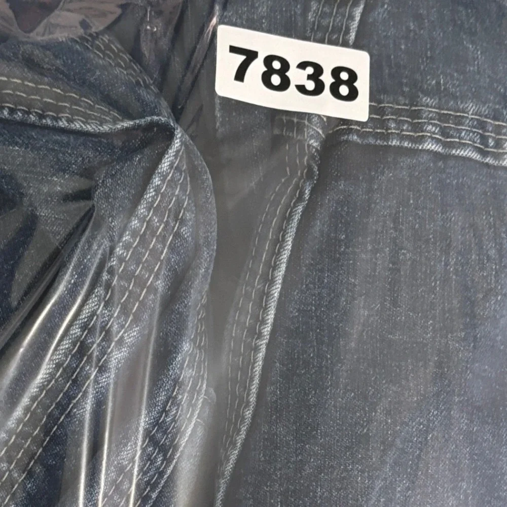 Y2K Wrangler Carpenter Jeans Men's 41x32.5 Blue Baggy Utility Skater Streetwear